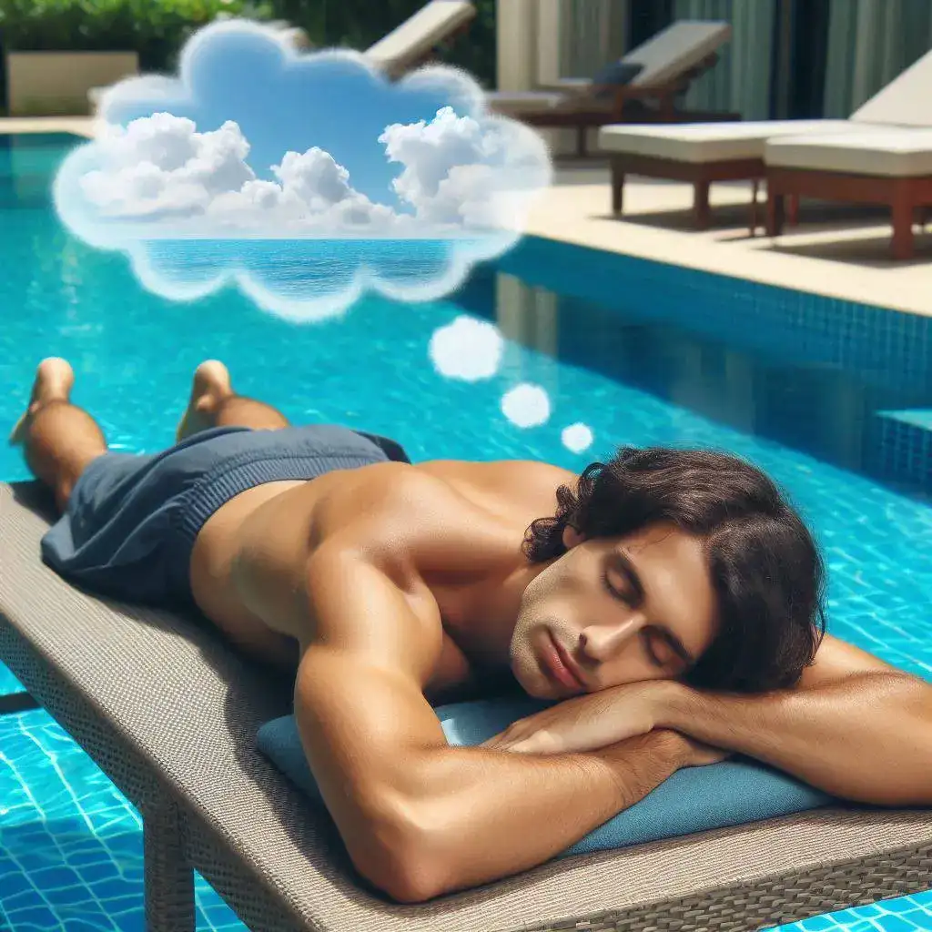 درمان بی خوابی با شنا