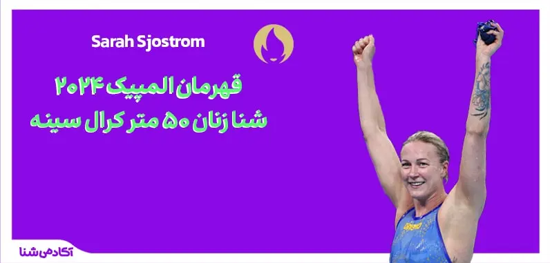 فینال شنا زنان ۵۰ متر کرال سینه المپیک پاریس ۲۰۲۴